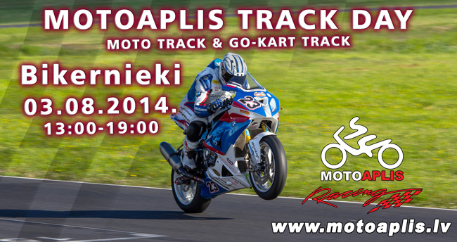 Moto TrackDay Bikerniekos 03.08.2014.